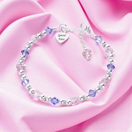 Luxury Butterfly Bracelet for Goddaughter, Sister etc