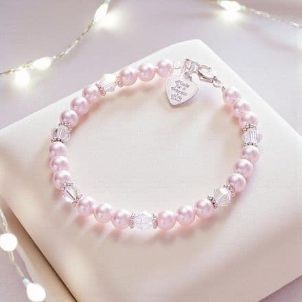 Made for a Princess, Girls Pearl Bracelet
