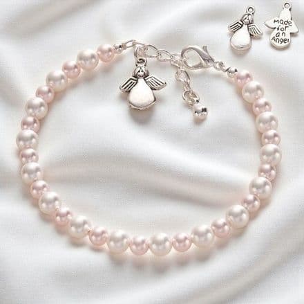 Made For an Angel Pearl Bracelet