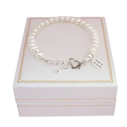 Mother of the Groom Personalised Bracelet, Engraved