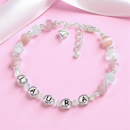Name Bracelets - Rhodium