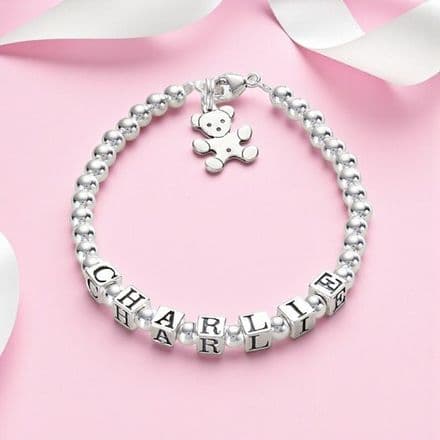 Name Bracelets - Sterling Silver
