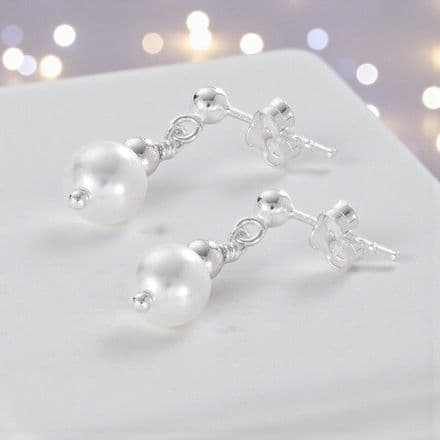 Pearl Drop Earrings, Many Colours