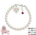 Personalised Birthstone Bracelet for Goddaughter | Jewels 4 Girls