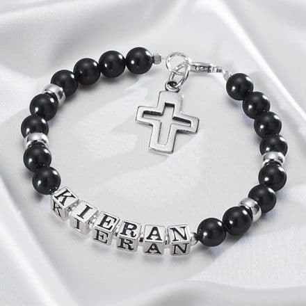 Personalised Bracelet for Boys Christening
