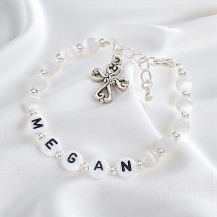 Personalised Bracelet for Girls First Holy Communion