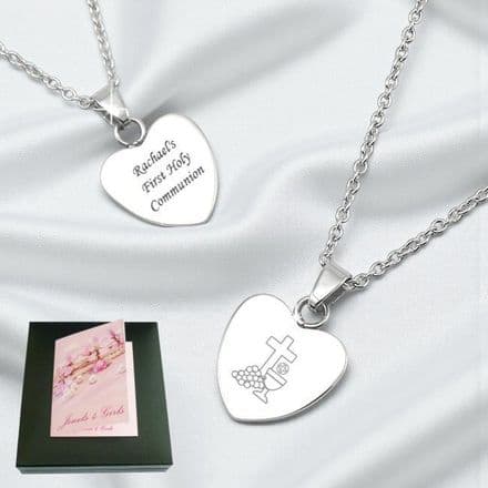Personalised First Holy Communion Necklace