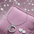 Personalised Glass Locket,  Engraving of Any Photo and Any Words on Floating Charm | Jewels 4 Girls