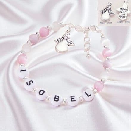 Personalised Name Bracelet Made for an Angel