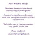 Photo Necklace, 925 Silver, Any Photo Engraved on Heart Pendant, on Hearts Chain |Jewels 4 Girls