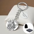 Saint Christopher Keyring with Engraving | Jewels 4 Girls