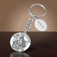 Saint Christopher Keyring with Engraving | Jewels 4 Girls