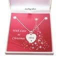 Silver Heart Necklace with Engraving for Christmas | Jewels 4 Girls