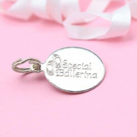 Silver Special Ballerina Tag