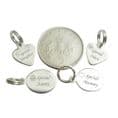Silver Star Necklace with Engraved Tag for Christmas | Jewels 4 Girls
