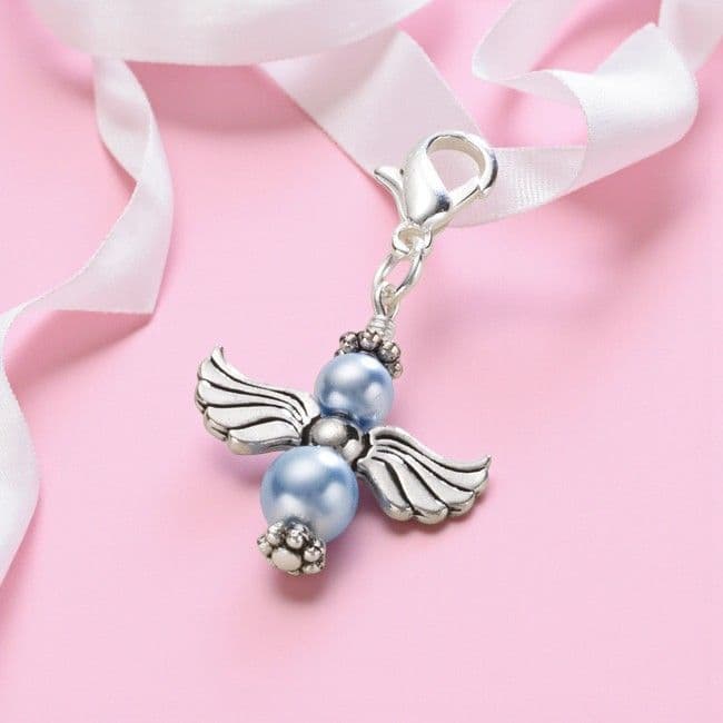 Andante-Stones 925 Sterling Silber Engel-Bead – Süßer Charm Für European Beads Armbänder