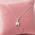 Sterling Silver Star Necklace in Christmas Box | Jewels 4 Girls
