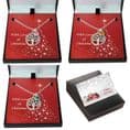 Tree of Life Necklace with Birthstone in Christmas Gift Box | Jewels 4 Girls