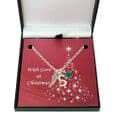 Wing, Birthstone and Letter Necklace for Christmas| Jewels 4 Girls