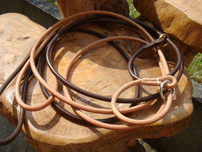5mm Rolled English Leather Slip Show Lead