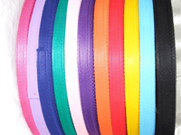 Bungee Hol-ee Roll Ball Medium with  Sheepskin Tail Made By Jewlnick Leather