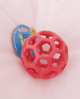 Bungee  Hol-ee Roll Ball Small with  Sheepskin Tail Made By Jewlnick Leather