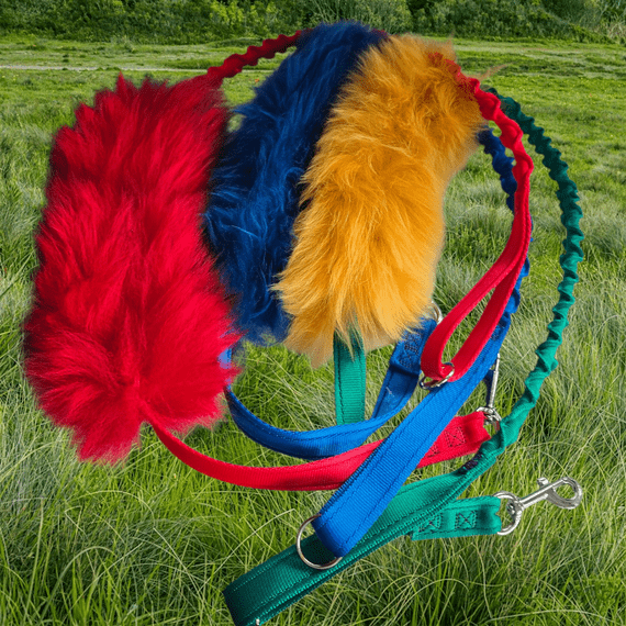 Bungee Sheepskin Leads
