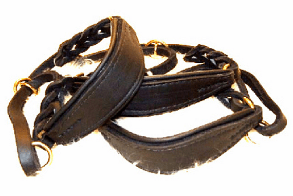 Clayton Leather German Shepherd Pulling Collars