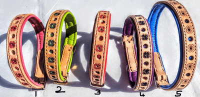 Crystal Flower collars