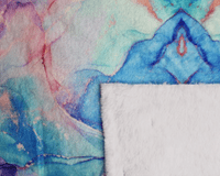 Cuddle fleece super soft Multi-coloured Marble  dog / cat blanket