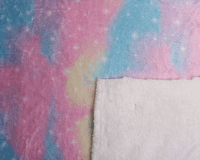 Cuddle fleece super soft Pastel Fantasy Sky  dog / cat blanket