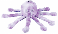 Dog Toys: Plush Fluffy Dog Toy - Baby Octopus