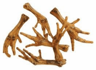 Dried Chicken Feet Dog Treats