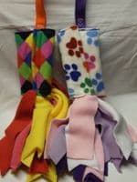 FLEECE MOP TREAT BAG CUSHION WEBBING HANDLE