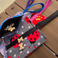 FLEECE TRAINING TREAT BAGS