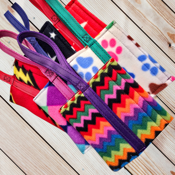 FLEECE TRAINING TREAT BAGS