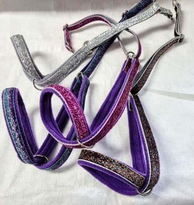 Glitzy Figure 8 head collar