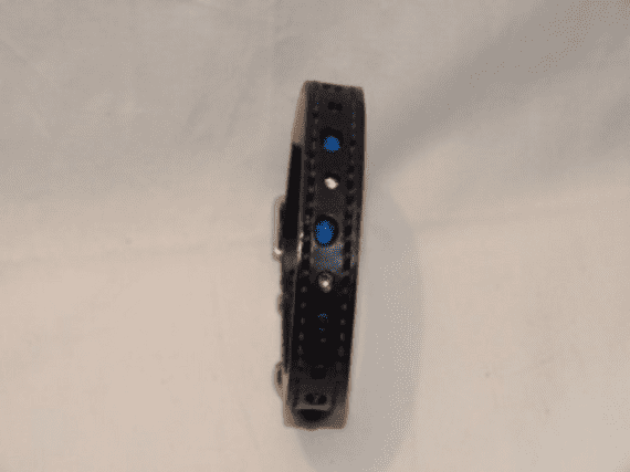 Hand-Made BLACK Bridle Leather Collar - 5/8