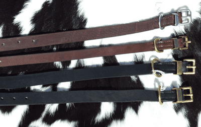 Hand-Made English Leather Flat Dog Collar (Clayton)