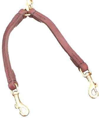Hand-Made Leather Dog Coupler and Matching Lead (Special Offer)