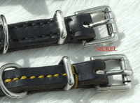 Heart Inset crystal whippet/ Greyhound Collar