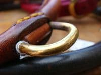 Leather Akita Dog Show Set (with Studs in collar)