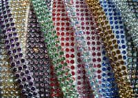 Leather Shark Line Show-Set - Crystal Half Check with Gentle Neck