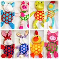 Long Bungee Teddie  Chase with Sheepskin /Rabbit  Ring