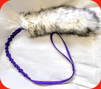 long line sheepskin bungee