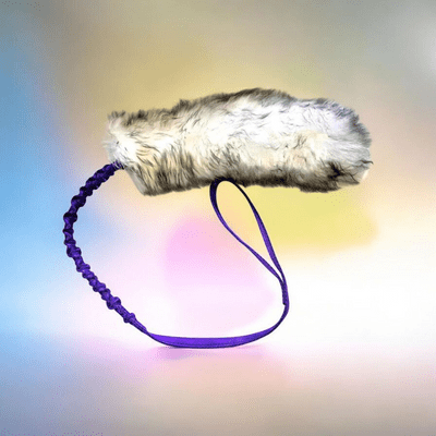long line sheepskin bungee