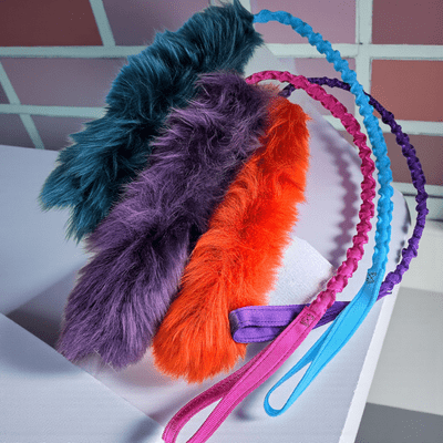 long line sheepskin bungee