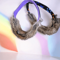 Rabbit Fur Ring