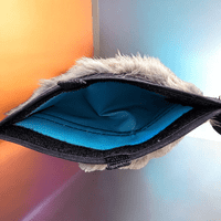 Rabbit skin bate bag