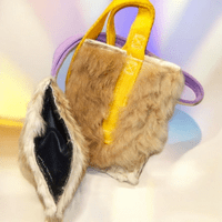 Rabbit skin bate bag